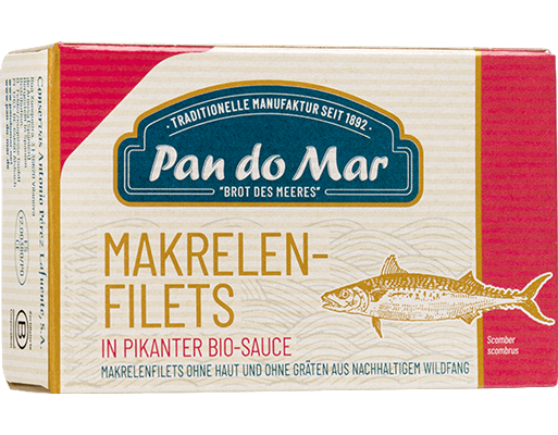 Produktbild zu Artikel Makrelenfilets in pikanter Soße 