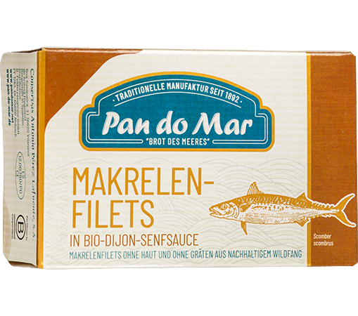Produktbild zu Artikel Makrelenfilets in Bio-Dijon-Senfsauce