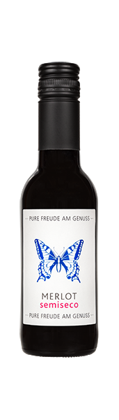 Produktbild zu Artikel Kleiner Schmetterling Merlot semiseco