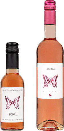 Bild: Kleiner Schmetterling Bobal Rosado