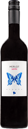 Schmetterling Merlot semiseco