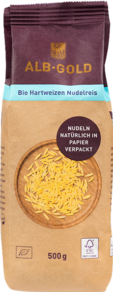 Produktbild zu Artikel Hartweizen Nudelreis