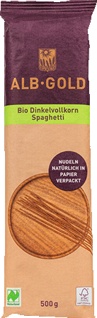 Dinkel Vollkorn Spaghetti