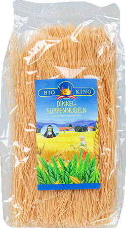 Bild: Dinkel-Suppennudeln