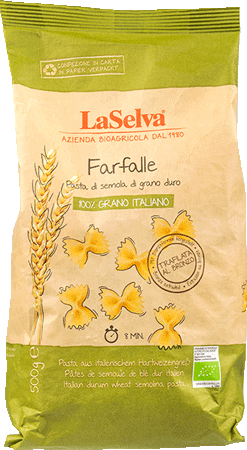 Farfalle aus Hartweizengrieß