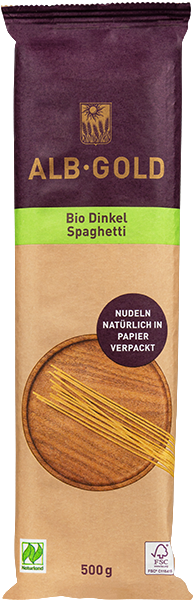 Produktbild zu Artikel Dinkel Spaghetti hell