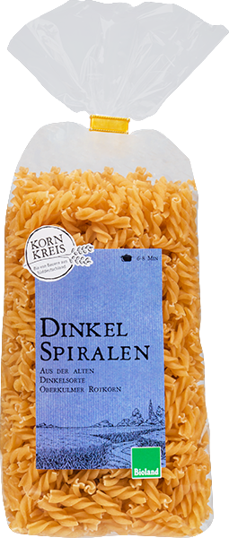 Planet hell Versand Blauer Dinkel-Spiralen -