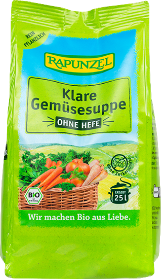 Produktbild zu Artikel Klare Gemüsesuppe ohne Hefe