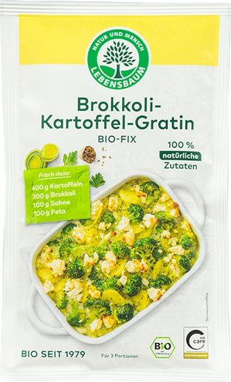 Produktbild zu Artikel Bio-Fix für Brokkoli-Kartoffel-Gratin