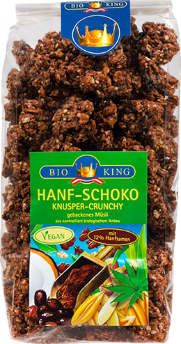 Produktbild zu Artikel Hanf-Schoko Knusper-Crunchy 