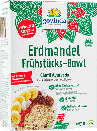 Erdmandel Frühstücks-Bowl Ayurveda