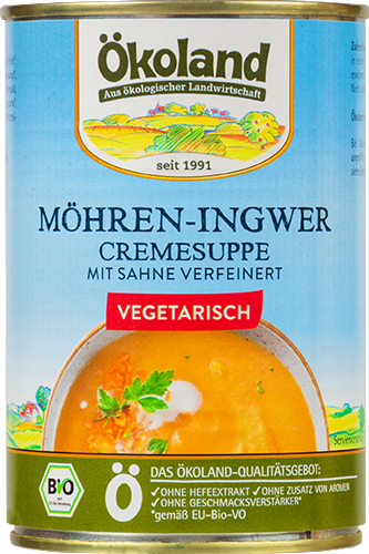 Produktbild zu Artikel Möhren-Ingwer-Cremesuppe
