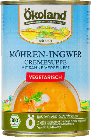 Möhren-Ingwer-Cremesuppe