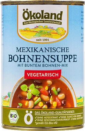 Mexikanische Bohnensuppe