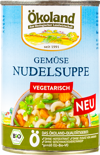 Produktbild zu Artikel Gemüse-Nudelsuppe