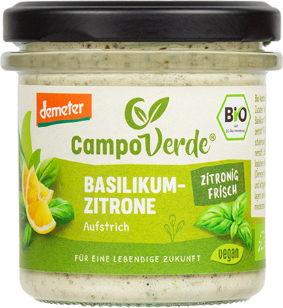 Produktbild 1 zu Artikel Aufstrich Basilikum-Zitrone anzeigen