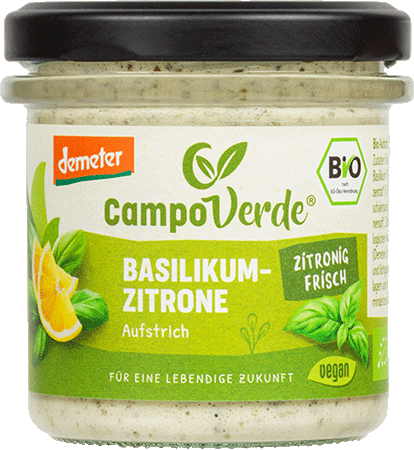 Bild: Aufstrich Basilikum-Zitrone