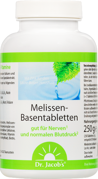 Produktbild zu Artikel Melissen-Basentabletten