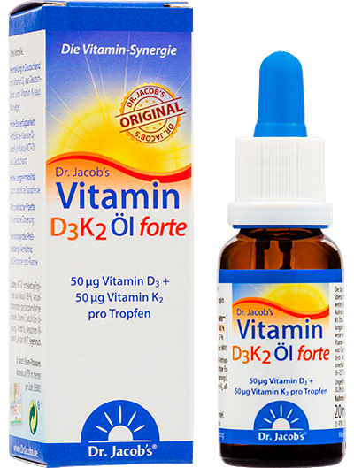 Produktbild zu Artikel Vitamin D3 K2 Öl forte