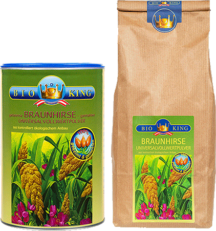 Bild: Braunhirse PLUS 100%