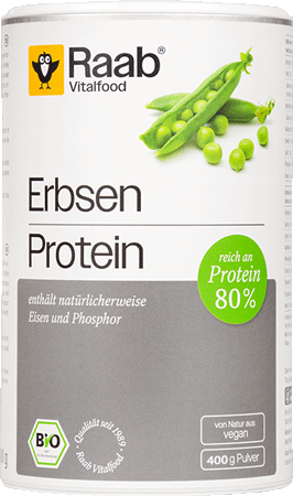 Erbsen-Proteinpulver