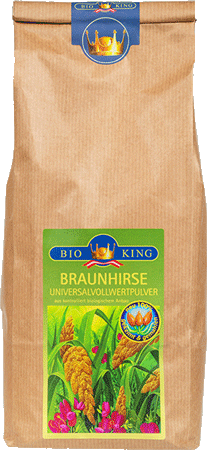 Bild: Braunhirse PLUS 100%