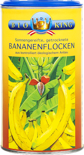 Bananenflocken Pulver