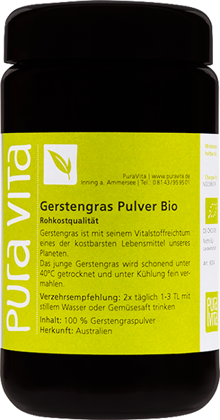 Produktbild 1 zu Artikel Gerstengras Pulver  anzeigen
