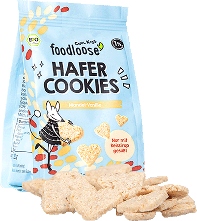 Mandel-Vanille Hafer Cookies