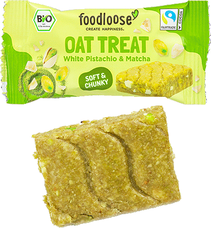 Bild: Oat Treat White Pistacio & Matcha