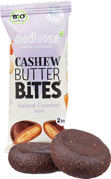 Produktbild zu Artikel Cashew Butter Bites Salted Caramel