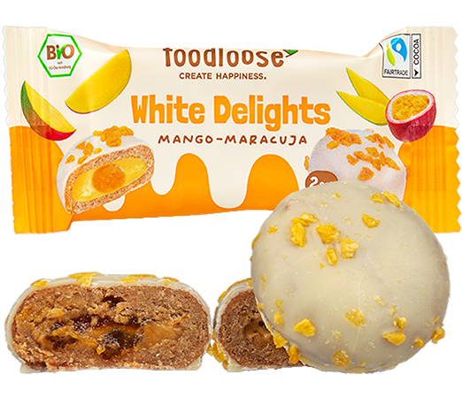Produktbild zu Artikel Mango-Maracuja White Delights