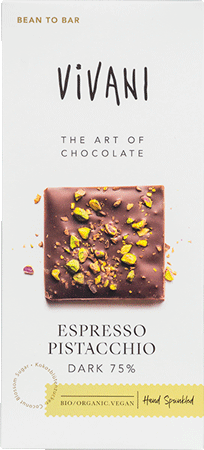 Bild: Espresso Pistacchio Schokolade
