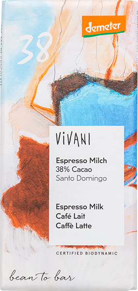 Produktbild zu Artikel Schokolade Espresso Milch