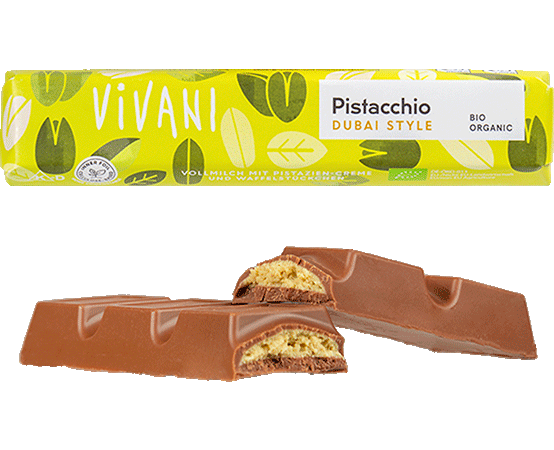 Schokoriegel Pistacchio  