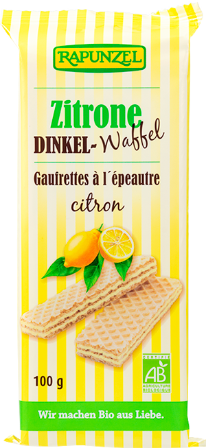 Produktbild zu Artikel Dinkel-Waffeln Zitrone