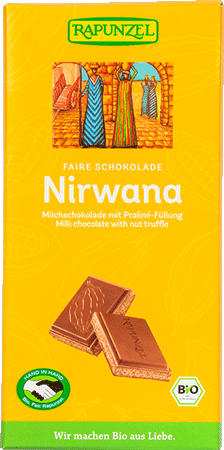 Bild: Nirwana Schokolade mit Trüffelfüllung