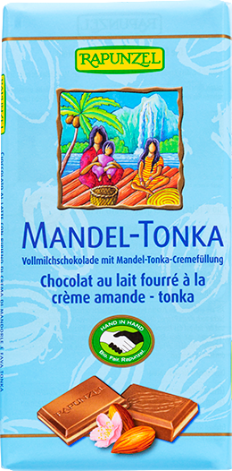 Produktbild zu Artikel Mandel-Tonka Schokolade 