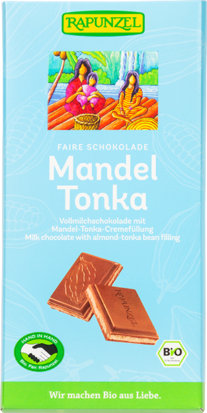 Produktbild zu Artikel Mandel-Tonka Schokolade 