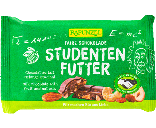 Studentenfutter Vollmilchschokolade 