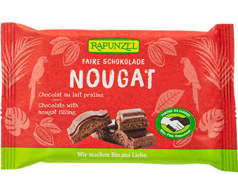 Produktbild zu Artikel Nougat Schokolade 