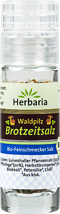 Produktbild zu Artikel Waldpilz Brotzeitsalz Mini-Mühle