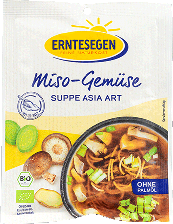 Miso-Gemüse Suppe Asia Art