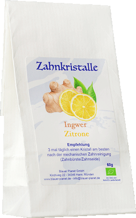 Zahnkristalle Fresh Ingwer Zitrone