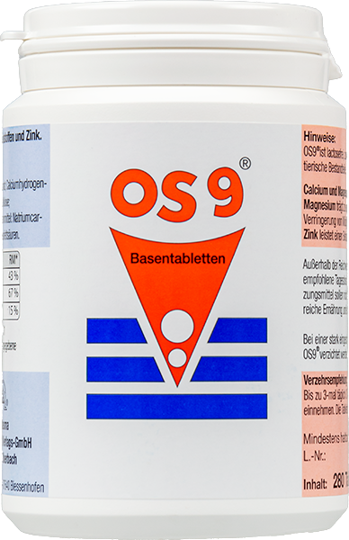 Produktbild zu Artikel OS9 Basentabletten 