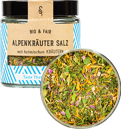 Alpenkräuter Salz