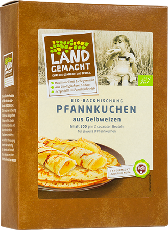 Produktbild zu Artikel Landgemacht Gelbweizen Pfannkuchen