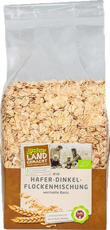 Landgemacht Hafer-Dinkel-Flockenmischung