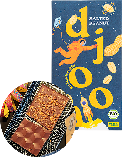 Produktbild zu Artikel Dattelschokolade Salted Peanut