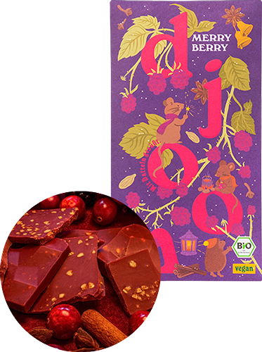 Produktbild zu Artikel Dattelschokolade Merry Berry